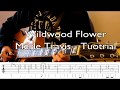 Wildwood Flower - Merle Travis Rockabilly Guitar Tutorial (with Tabs)