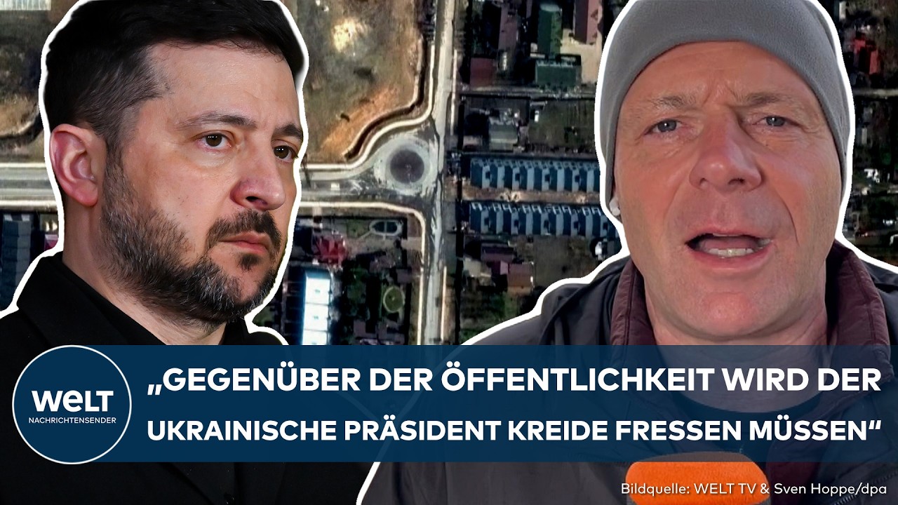 PUTINS KRIEG: Ukraine bangt weiter um EU-Geldfluss, doch Selenskyj "muss Kreide fressen"