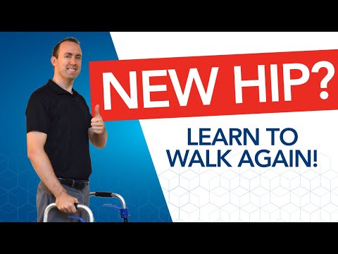 Learn How to Walk after a Hip Replacement in 3 Minutes