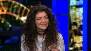 Lorde &quot;Royals&quot; Success &amp; Pure Heroine Australian Tv Interview in FULL Oct. 22, 2013