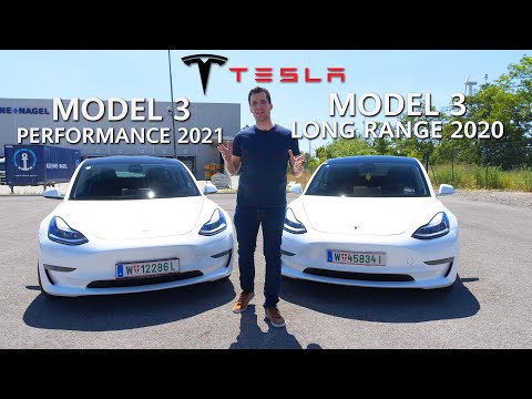 Tesla Model 3 Performance 2021 vs Tesla Model 3 Long Range 2020 - WHAT IS NEW  ?!