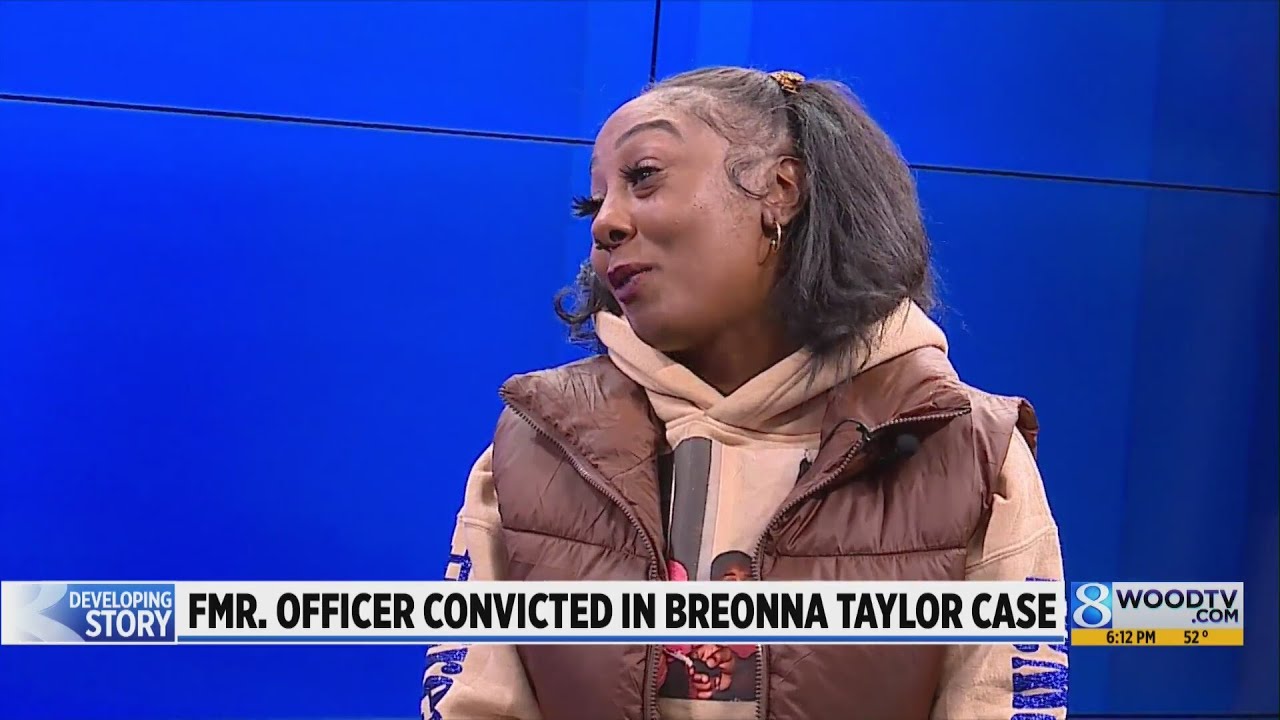 Breonna Taylor's sister reacts to former officer's conviction