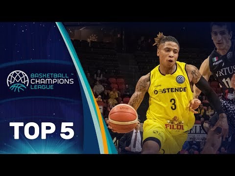 Top 5 Plays - Wednesday - Gameday 9 - Basketball Champions League 2018-19