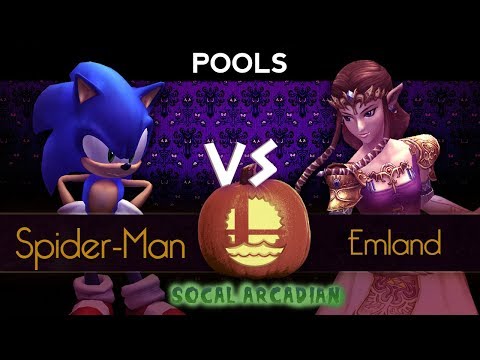 SoCal Arcadian 6 - Pools ft. Spider-Man (Sonic) VS TSC SD|Emland (Ike)