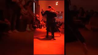 exhibicion  La chiquita, bailan Jessica Moreno y Omar Blanco  TROILO - FIORENTINO - GRICEL