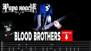 Papa Roach - Blood Brothers (Guitar Cover by Masuka W/Tab)