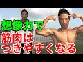 想像力で筋肉はつきやすくなる!目だけでは不十分。筋トレで効かせる真髄は想像力。千葉県市原市の上総更級公園