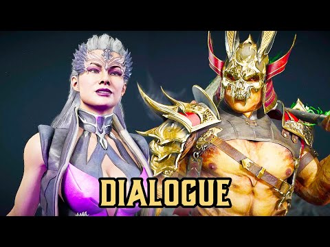SINDEL NO LONGER LOVES SHAO KAHN DIALOGUE - MORTAL KOMBAT 11 ULTIMATE VERSION