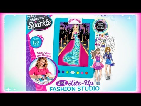 Sparkle lite-up fashion studio kit / review