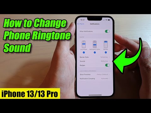 iPhone 13/13 Pro: How to Change Phone Ringtone Sound