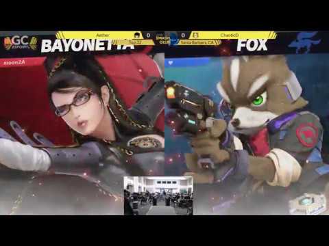 Odyssey Spring 2019 - Top 32 - Aether (Bayonetta, Mega Man) vs ChaoticD (Fox, Wolf)