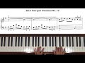 Bach Two-part Invention No .10 in G BWV 781 Piano Tutorial