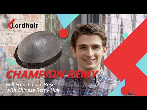 Lordhair Customer Review of Champion Remy: Men’s French Lace Hair System with Remy Hair