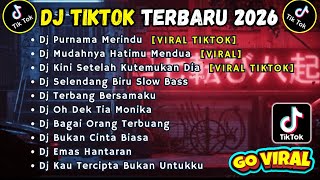 Download lagu DJ TIKTOK TERBARU 2026 SLOW FULL BASS || DJ PURNAMA MERINDU | DJ MUDAHNYA HATIMU MENDUA mp3