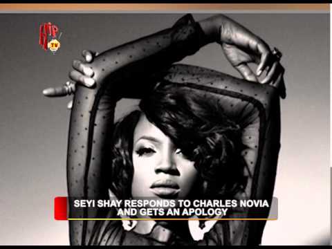 HIPTV NEWS - SEYI SHAY RESPONDS TO CHARLES NOVIA AND GETS AN APOLOGY (Nigerian Entertainment News)