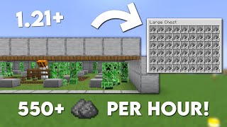 Minecraft Easiest CREEPER Farm Tutorial - 550+ Gunpowder Per Hour