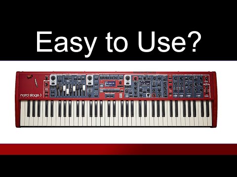 Nord Stage 3: Is it Easy to Use?
