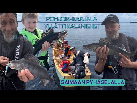 Yllätysten Pyhäselkä • Mistä ja miten kalat löytyvät Saimaalta • Ahvenen, kuhan ja hauen kalastus