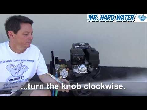 Simpson Part 3 Adjusting the Regulator Mr Hard Water Wet Blasting