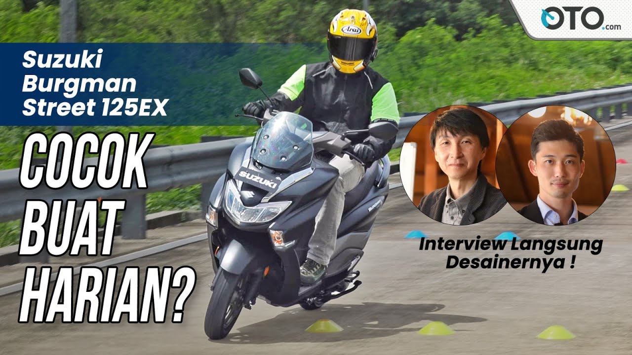 Jajal Langsung Suzuki Burgman Street 125 EX, Nyaman Buat Jarak Jauh | First Ride