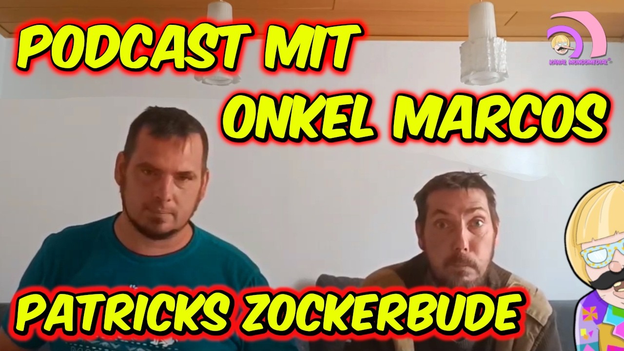 Mongotar: PATRICKS ZOCKERBUDE - Podcast mit Marco |Kanal Mongomedial