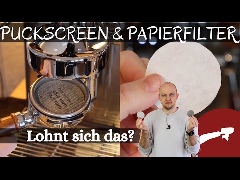 Puck screen and paper filter in the portafilter - is it worth it?
