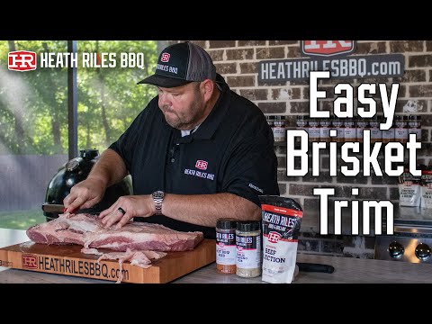 How to Trim a Brisket in Under 7 Minutes | Heath Riles BBQ