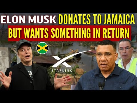 Elon Musk Helps Jamaica After Hurricane Melissa But Wants Something In Return