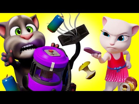Talking Tom 🐱 Squeaky Clean Fun! 🐱 Cartoon for kids Kedoo ToonsTV