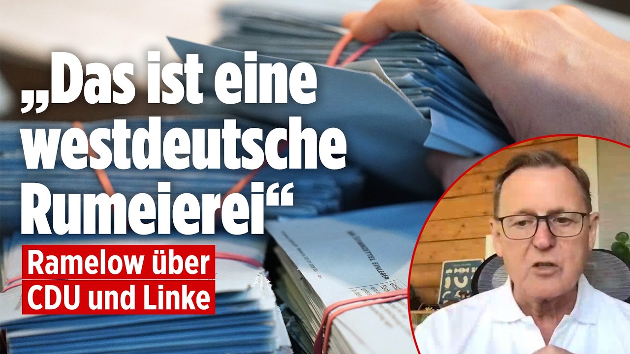 Sachsen-Anhalt: Ramelow zur Kooperation von CDU und Linke – Bündnis gegen die AfD? | Vertraulich