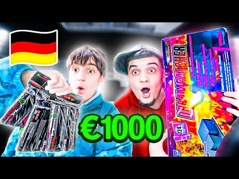 My brother & I buy illegal fireworks in Germany...