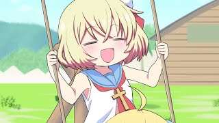 （￣３￣）の手描き邪神ちゃんドロップキックXで「だrrrrrrrrrrrrrrrrrrrrrrも見ていないな……よし！」