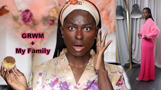 GRWM: Full Makeup And Outfit. We Outside!!  // OHEMAA