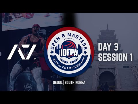 2025 IDFPA Open & Masters World Championships | Day 3 | Session 1