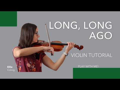 Long, Long Ago and Variation | Suzuki Violin Book 2
