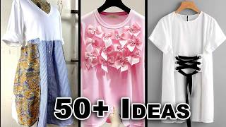 DIY: 50+ EASY Upcycled Tshirts to Inspire You