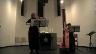 Download lagu Donizetti - Larghetto & Allegro. (Veronika Jefremowa - Violin, Olga Shevelevich - Harp) mp3