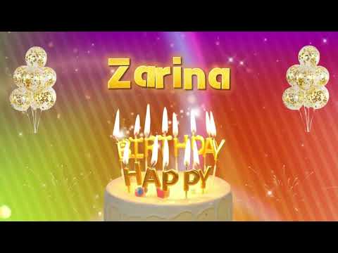 Zarina Happy Birthday to you Song video