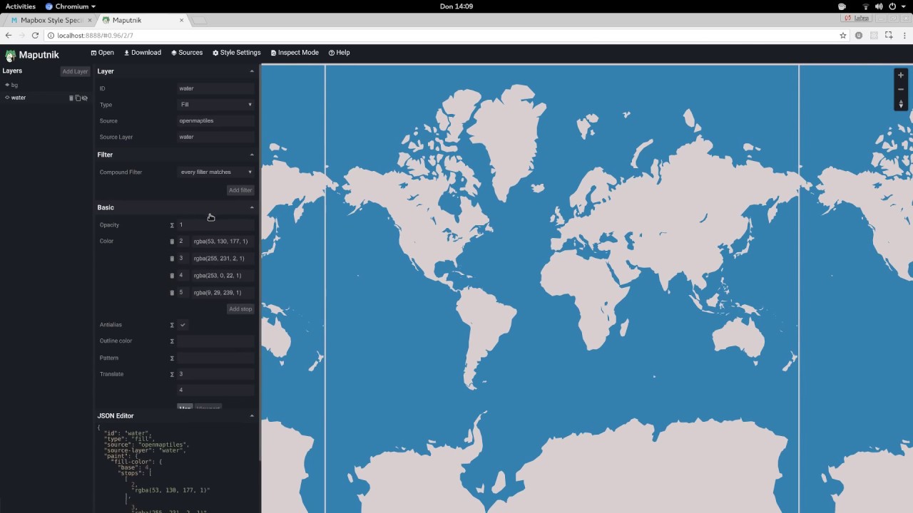 Maputnik - Create Zoom Functions