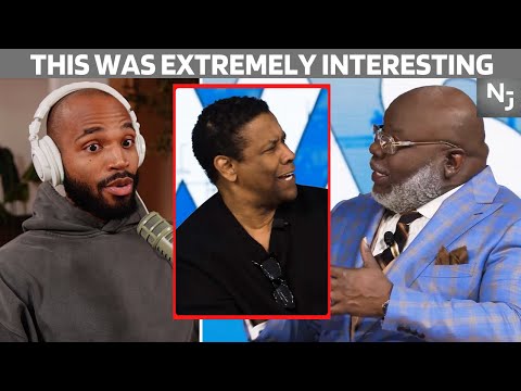 TD Jakes Asks Why Denzel Prays on Set… Denzel’s Reaction Was Unexpected