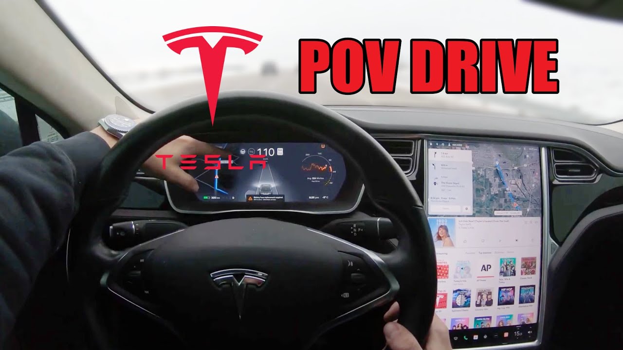 TESLA MODEL S - POV DRIVING IMPRESSIONS!