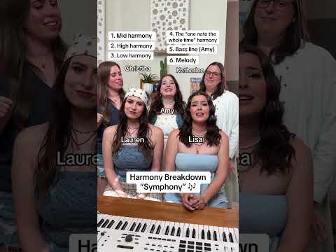 We did a harmony breakdown of "Symphony" | Cimorelli