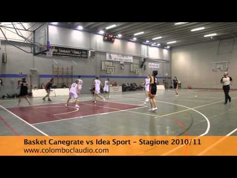 Basket Canegrate vs Idea Sport - Stagione 2010/11 - Bomba di Morelli