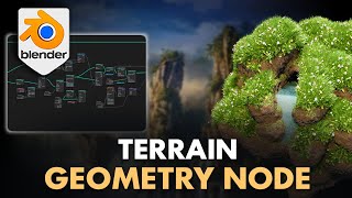 Geometry Node Terrain Generator video thumbnail