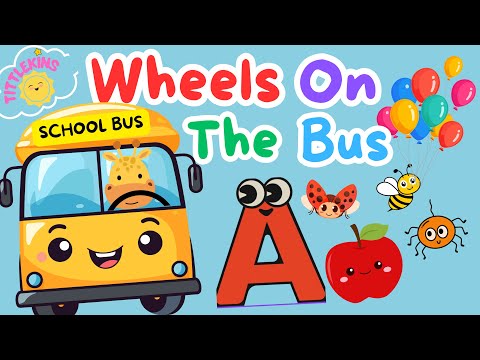 Baby and Toddler Learning|Wheels on the Bus, ABC’s &  More! #toddlerlearning #baby #tittlekins 🚌💫