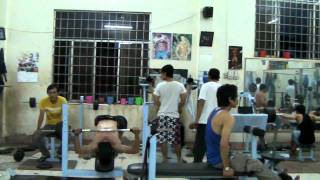 preview picture of video 'Viet 2011 - Working Out in Rach Gia Gym 4 0623'