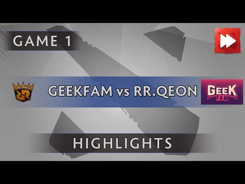 Geek Fam vs Rex Regum QEON [Game 1] ProDotA Cup Series by Azubu.tv - Dota Highlights