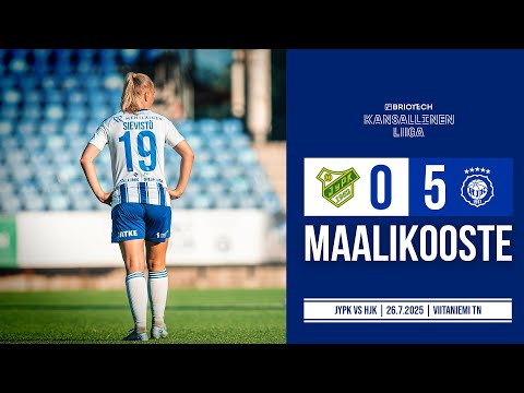 JyPK vs HJK 0-5 Maalikooste