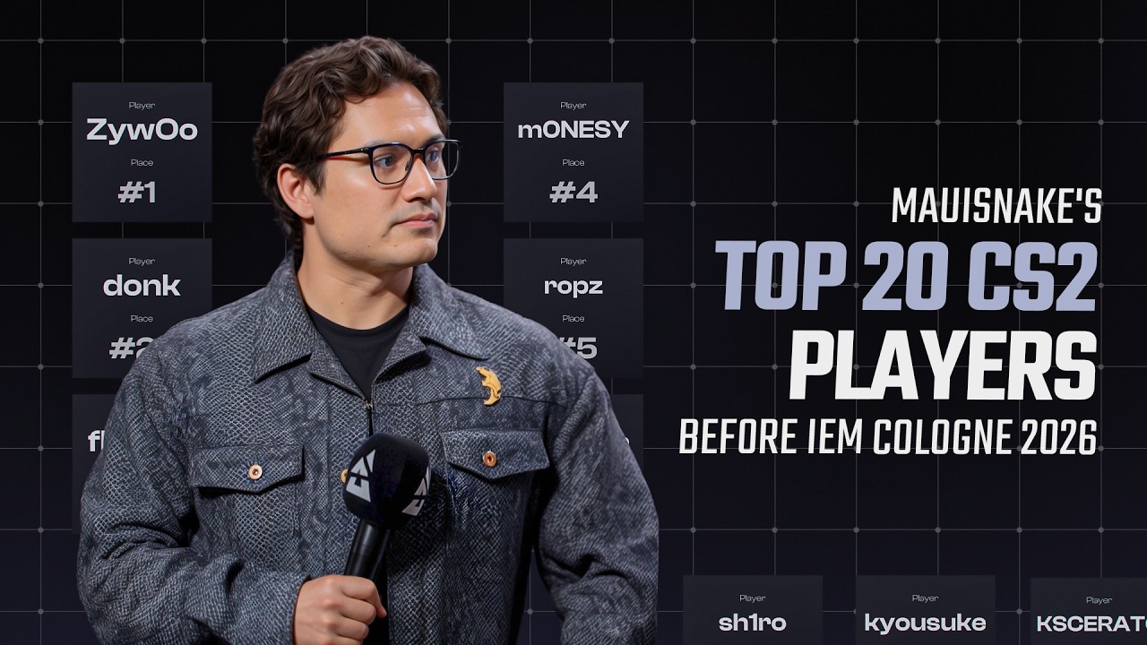 Mauisnake's Top 20 CS2 Players Before IEM Cologne 2026 Major #skinclub