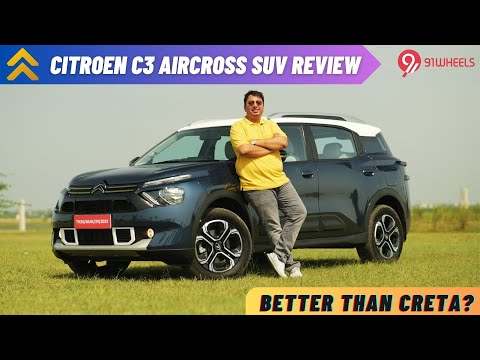 Citroen C3 Aircross SUV 200+ km drive review || Is it a threat to Hyundai Creta?